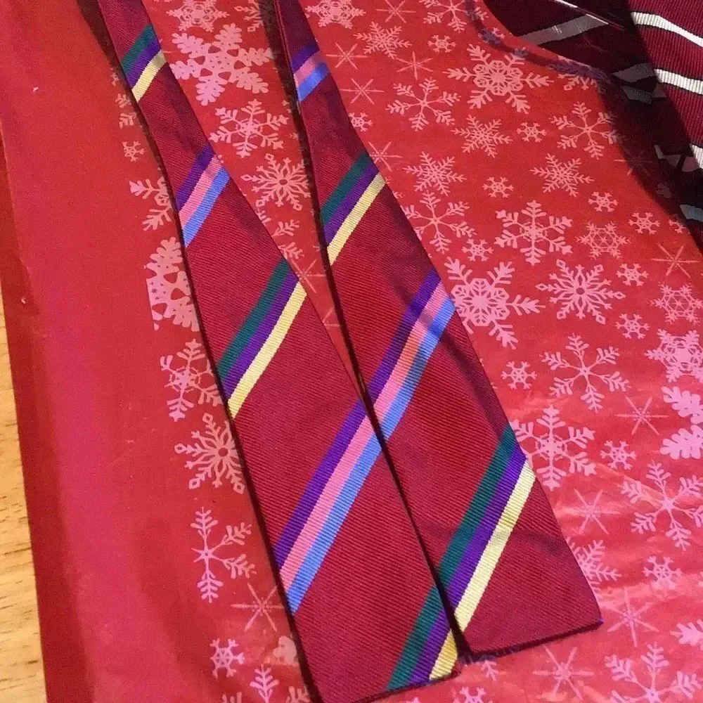 Bowties set of five, some silk from Peter Elliott, the tie-rack, Brooks Brothers